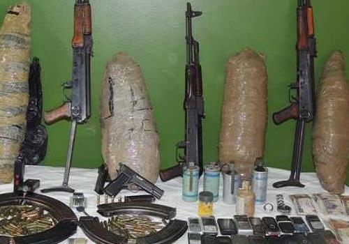 اسلحة ومخدرات - ارشيفية                           
