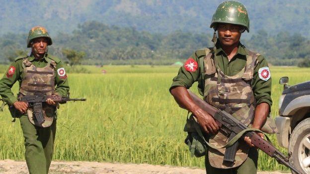 جيش ميانمار - أرشيية                              