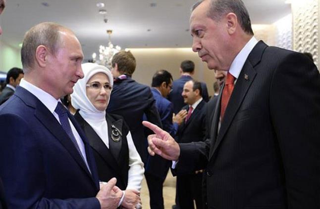 لقاء الرئيس الروسي ونظيره التركي