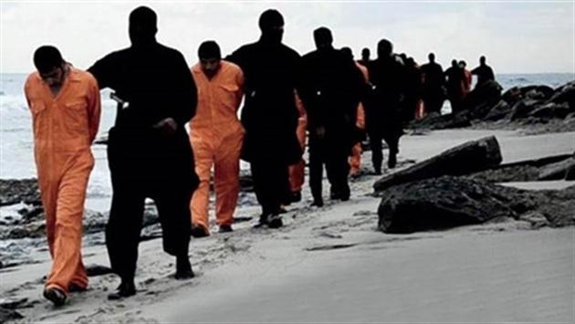 ضحايا مذبحة داعش في ليبيا