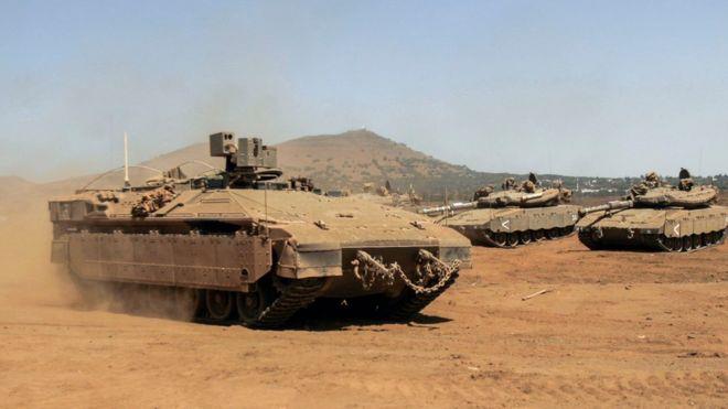 الجيش الإسرائيلي قصف نقاط رصد لحركة حماس