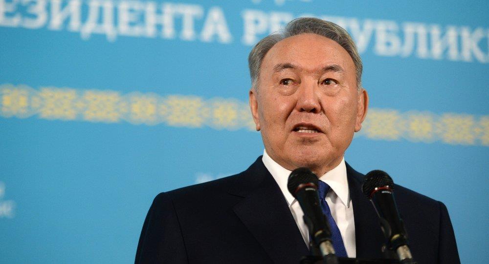 رئيس كازاخستان السابق نور سلطان نزارباييف         