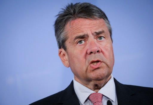 وزير الخارجية الألماني سيغمار غابريال في مؤتمر صحا