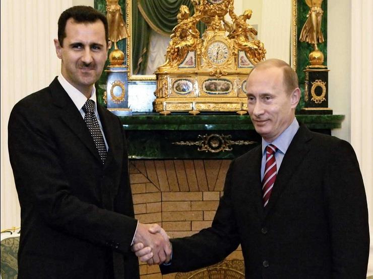الرئيس الروسي وبشار الاسد