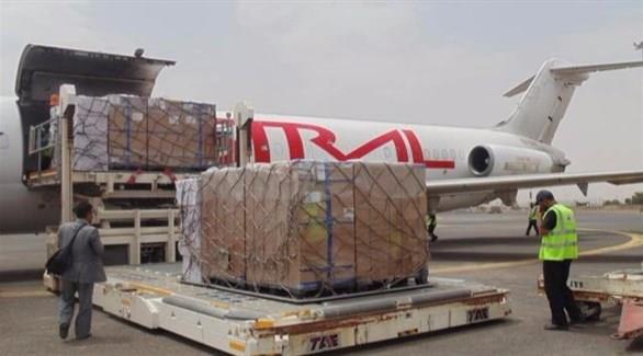 4 طائرات إغاثية تصل إلى مطار صنعاء