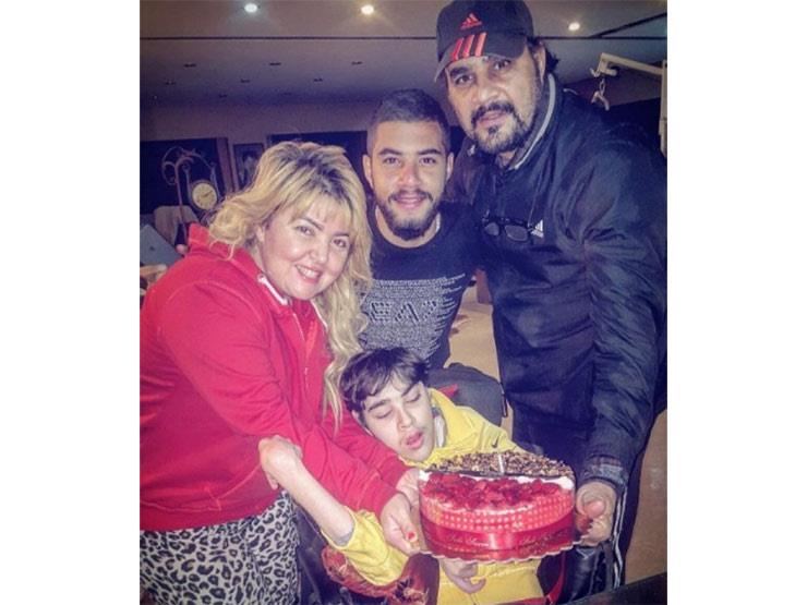 مها أحمد ومجدي كامل يهنئان ابنهما بعيد ميلاده