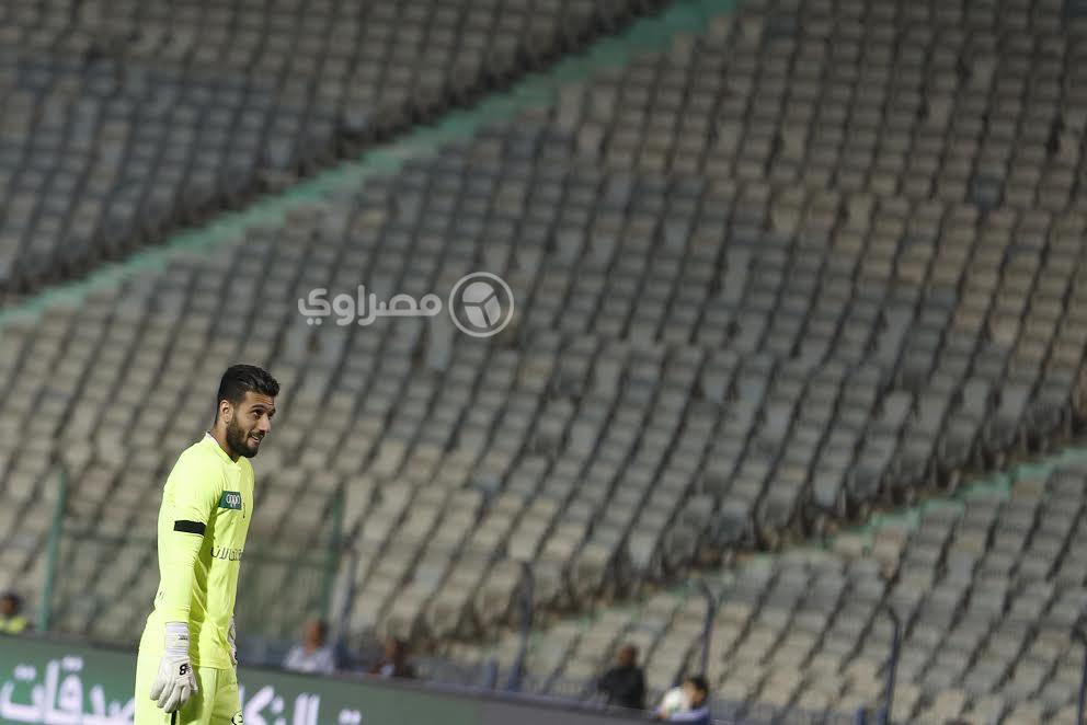 أحمد الشناوي حارس مرمى الزمالك 