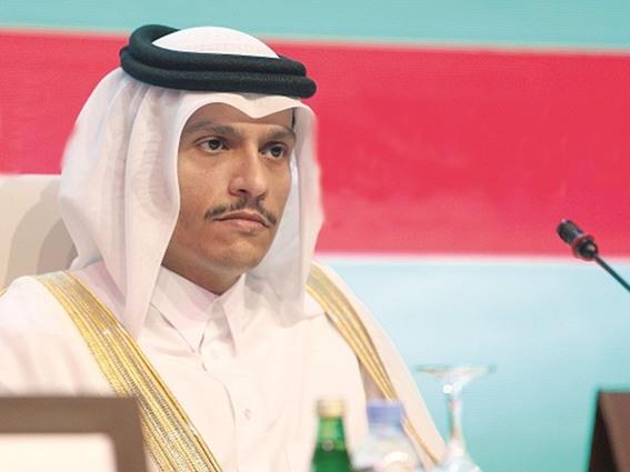 وزير خارجية قطر محمد بن عبد الرحمن آل ثاني        