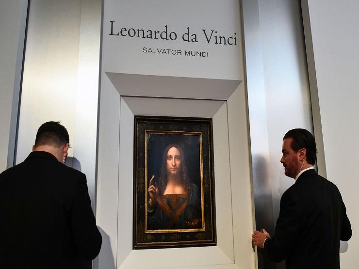 لوحة سلفاتور موندي للفنان ليوناردو دا فينشي