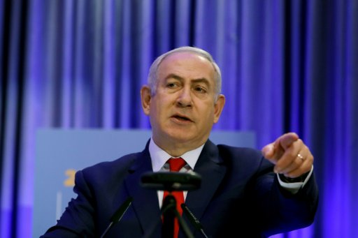 رئيس الوزراء الاسرائيلي بنيامين نتانياهو في 7 كانو