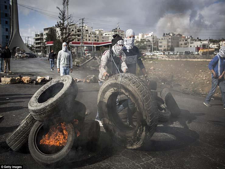 مواجهات الفلسطينيين مع الاحتلال الاسرائيلي - أرشيف