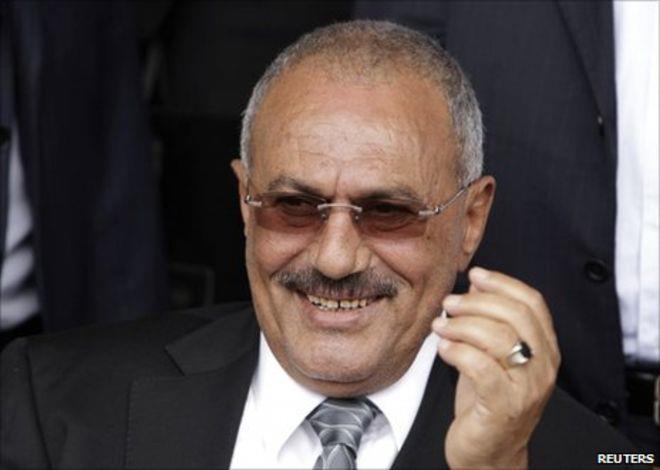 الرئيس اليمني الأسبق علي عبد الله صالح