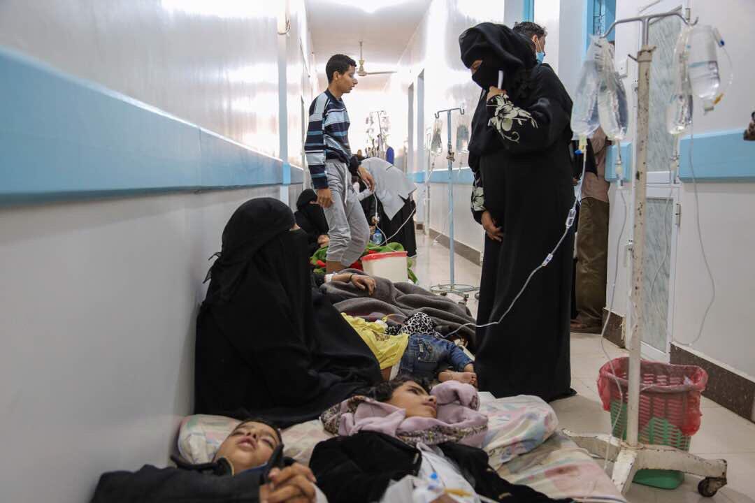 مليون حالة إصابة بالكوليرا في اليمن