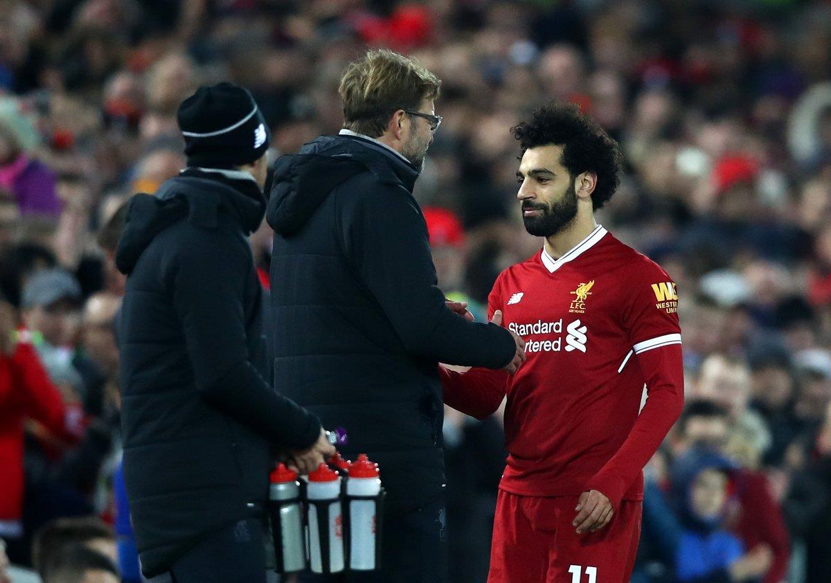 محمد صلاح لاعب ليفربول 