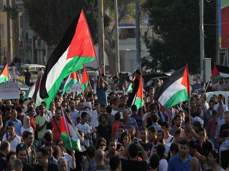 تظاهرات فلسطينية