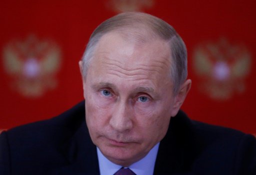 الرئيس الروسي فلاديمير بوتين في موسكو في 24 تشرين 