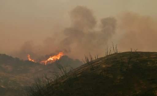 الحرائق مستمرة في ولاية كاليفورنيا الاميركية 