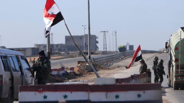 الجيش السوريي يواصل تقدمه نحو جنوب مدينة الباب