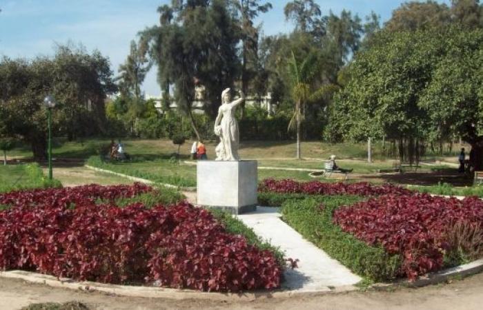 تمثال حديقة أنطونيادوس بالإسكندرية
