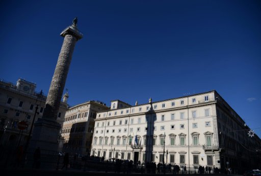 مقر رئاسة الحكومة الايطالية في روما