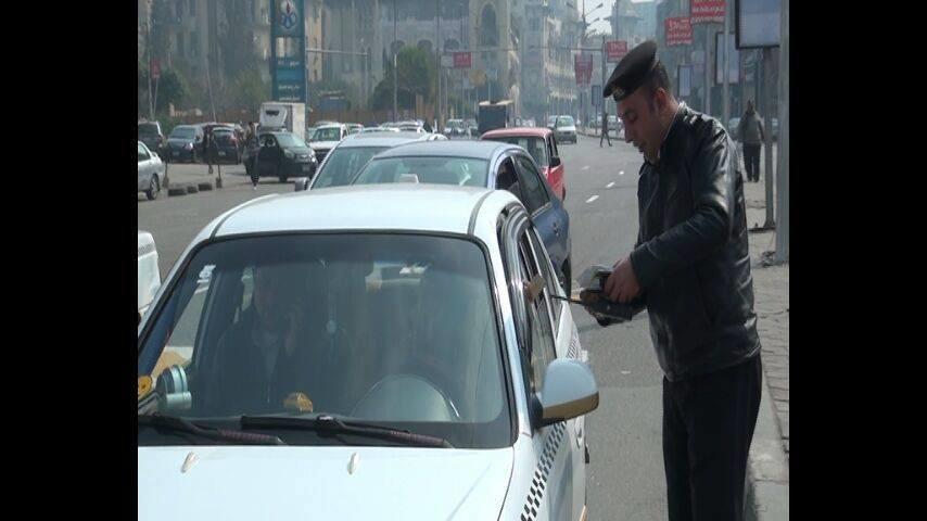 حملة انضباطية موسعة لمرور القاهرة