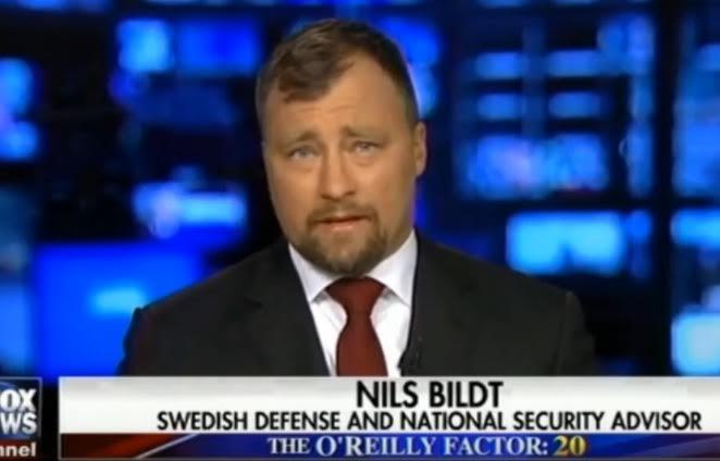 فوكس نيوز تستضيف سوابق على أنه مستشار عسكري سويدي