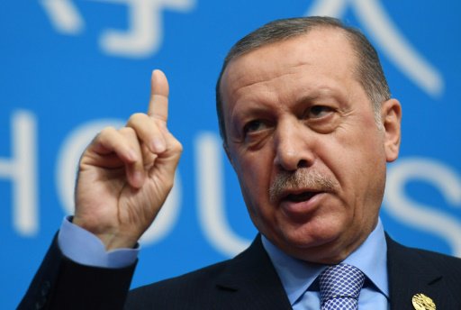 الرئيس التركي رجب طيب اردوغان في 2016
