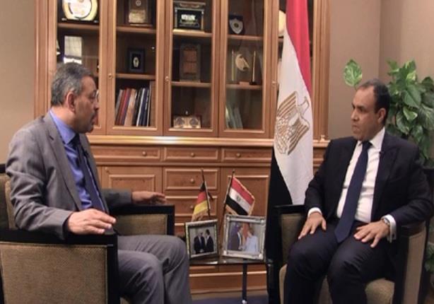 السفير بدر عبد العاطي مع الإعلامي عمرو الكحكي