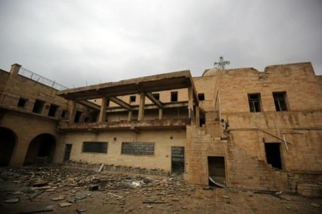 صورة لدير مار جرجس في الموصل