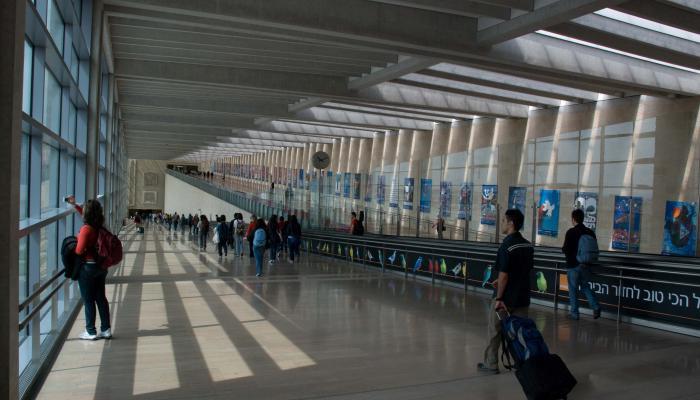 مطار تل أبيب - أرشيفية