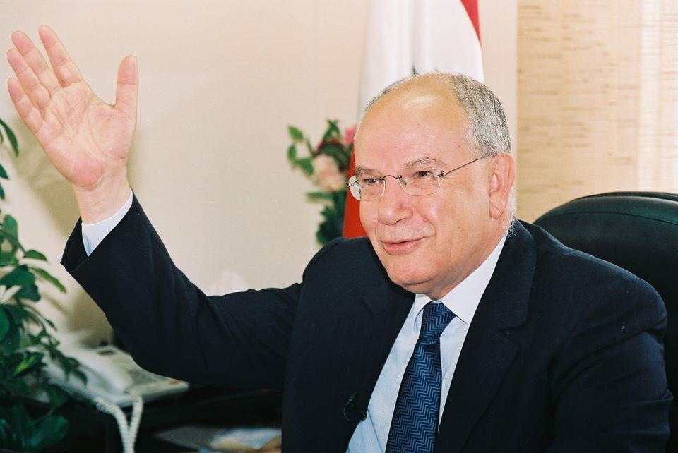 وزير الدفاع اللبنانى السابق عبد الرحيم مراد