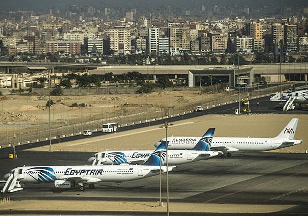 انتظام حركة الطيران بجميع المطارات المصرية