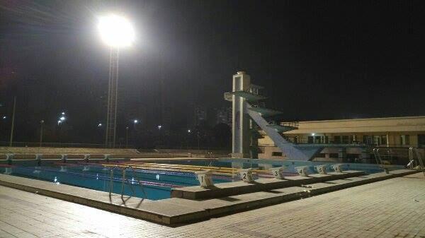 حمام السباحة باستاد القاهرة