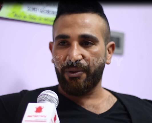 المطرب أحمد سعد