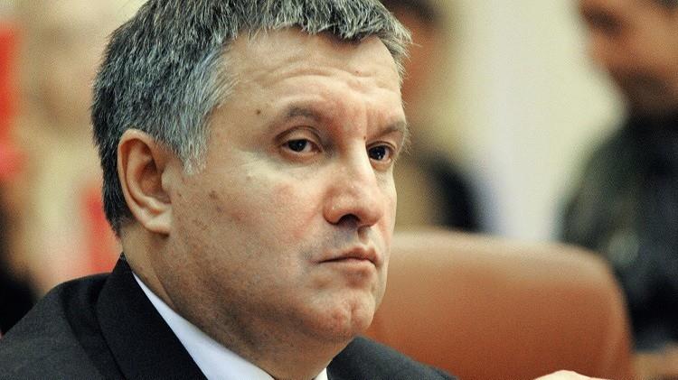 وزير الداخلية الأوكراني أرسن افاكوف               