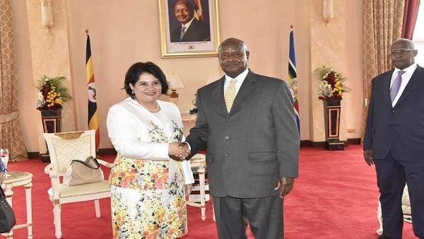 السفيرة مي طه خليل سفيرة مصر في أوغندا