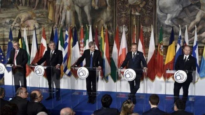 القادة الأوروبيون أمضوا على ميثاق لتعزيز الوحدة ال