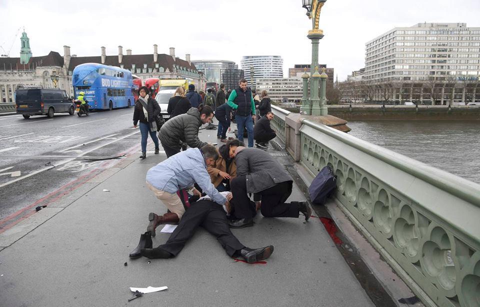 العملية الإرهابية أمام البرلمان البريطاني