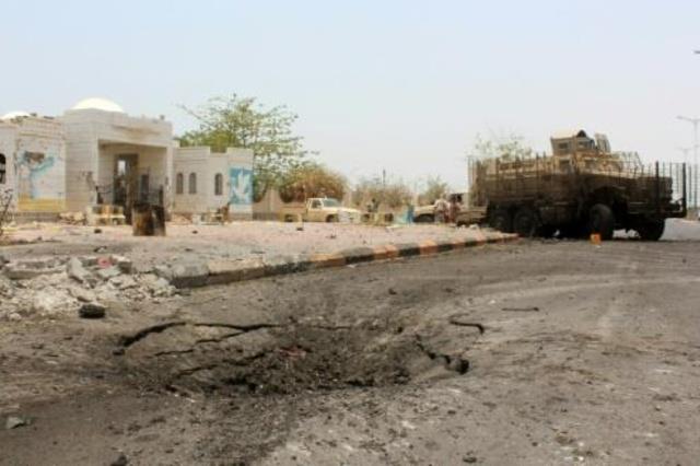 دمار في زنجبار عاصمة محافظة ابين جنوب اليمن في 16 