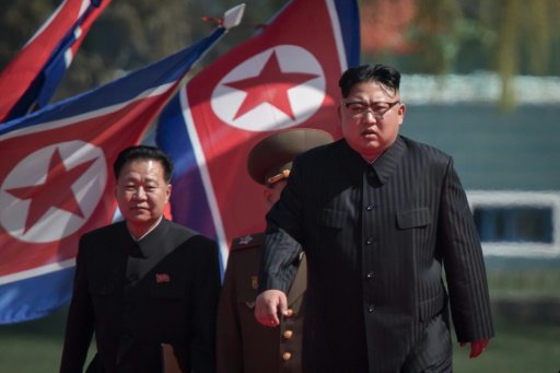 الزعيم الكوري الشمالي كيم جونغ-اون في بيونغ يانغ ف