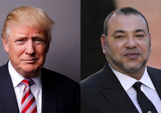 العاهل المغربي يلتقي الرئيس الأمريكي