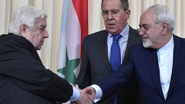  وزراء روسيا وإيران وسوريا نددوا بالهجمات الصاروخي