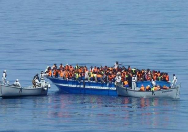  إنقاذ مهاجرين فى البحر المتوسط