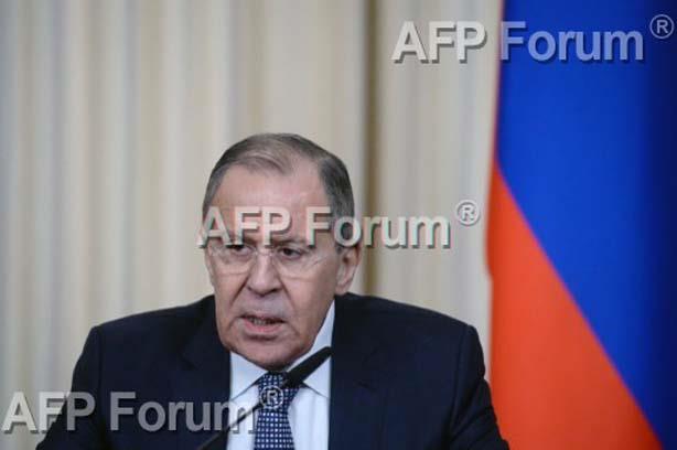 وزير الخارجية الروسى سيرجى لافروف فى موسكو يوم 17 