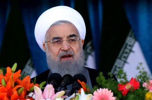 الرئيس روحاني يلقي خطابا بمناسبة يوم الجيش في 18 ن
