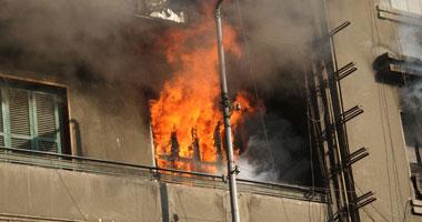 اندلاع حريق بشقة رئيس شركة مرسيدس
