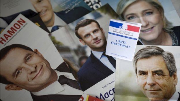 يتنافس في الانتخابات الفرنسية أحد عشر مرشحا لتولي 