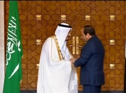 الرئيس عبدالفتاح السيسي والملك سلمان بن عبدالعزيز