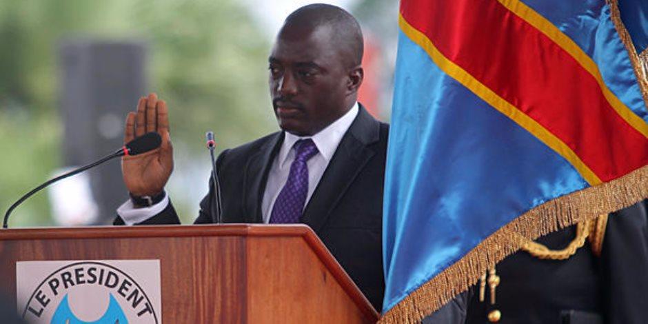 رئيس جمهورية الكونغو الديمقراطية يغادر القاهرة
