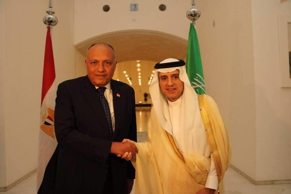 وزير الخارجية يجري محادثات سياسية مع نظيره السعودي